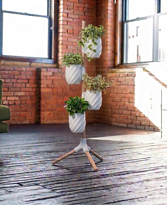 The Grove — 4-Tier 3D Printed Plant Stand